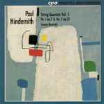 Cover for album: Paul Hindemith - Sonare Quartett – String Quartets Vol. 1 (No. 1 Op.2 & No. 5 Op.32)