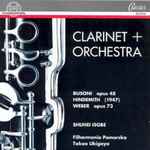 Cover for album: Shuhei Isobe, Ferruccio Busoni, Paul Hindemith, Carl Maria von Weber – Clarinet + Orchestra(CD, )