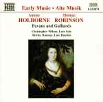 Cover for album: Antony Holborne, Thomas Robinson, Christopher Wilson (2), Shirley Rumsey – Pavans And Galliards