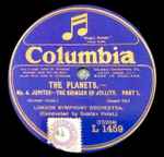 Cover for album: The London Symphony Orchestra Conducted By  Gustav Holst – The Planets. - No. 4 - Jupiter (The Bringer Of Jollity)(Shellac, 12