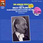 Cover for album: Holst, Elgar, Sir Adrian Boult Conducts The BBC Symphony Orchestra – The Planets / Introduction & Allegro For Strings(LP, Compilation, Mono)
