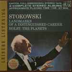 Cover for album: Stokowski conducting his Symphony Orchestra And The Los Angeles Philharmonic Orchestra, Holst – Landmarks Of A Distinguished Career / The Planets(Reel-To-Reel, 3 ¾ ips, ¼