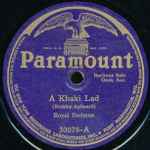 Cover for album: A Khaki LadRoyal Dadmun – A Khaki Lad / Ring Out, Liberty Bell(Shellac, 10