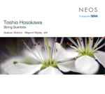 Cover for album: Toshio Hosokawa - Quatuor Diotima, Mayumi Miyata – String Quartets(SACD, Album, Hybrid, Multichannel)