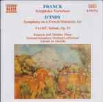 Cover for album: Franck, Fauré, d'Indy - François-Joël Thiollier, National Symphony Orchestra Of Ireland, Antonio De Almeida – French Music For Piano & Orchestra