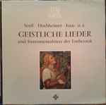 Cover for album: Senfl · Hochheimer · Isaac – Geistliche Lieder Und Instrumentalsätze Der Lutherzeit(LP, Stereo)