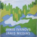 Cover for album: Jānis Ivanovs / Jānis Mediņš – Koncerts Klavierēm Ar Orķestri / Poēma Stīgu Orķestrim(LP)
