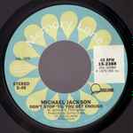 Cover for album: Michael Jackson / The Jacksons – Don't Stop 'Til You Get Enough / Shake Your Body (Down To The Ground)