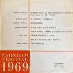 Cover for album: Tubby Hayes, Ralph Vaughan Williams, Gordon Jacob, Pamela Verrall, Ernst Toch – Farnham Festival 1969(LP, Album, Compilation, Stereo)