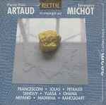Cover for album: Pierre-Yves Artaud Accompagné Par Bérengère Michot - Francesconi · Jolas · Petrassi · Tanguy · Yuasa · Ohana · Mefano · Maderna · Bancquart – Recital(CD, Album)