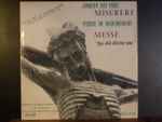 Cover for album: Josquin Des Prés / Pierre De Manchicourt, Chanteurs De Saint-Eustache Sous La Direction De R.P. Emile Martin – Miserere / Messe 