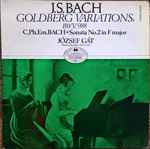 Cover for album: J. B. Bach, C. Ph. Em. Bach, József Gát – Goldberg Variations, Bwv.988 / Sonata No. 2 In F Major