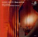 Cover for album: René Saorgin, Gaspard Corrette, Gilles Jullien – Messe Du 8e Ton - À L'orgue De La Cathédrale De Monaco(CD, )