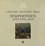 Cover for album: C. Ph. E. Bach • Joh. Chr. Bach • Mozart, Das Münchener Bach-Orchester Dirigent Karl Richter – Symphonien D-Dur • B-Dur • A-Dur