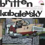 Cover for album: Britten, Kabalevsky - Saša Večtomov, Stanislav Apolín, Radoslav Kvapil, Josef Páleníček – Sonata In C / Sonata In B Flat