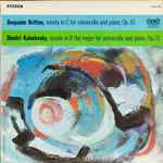 Cover for album: Benjamin Britten, Dimitri Kabalevsky – Sonata In C Op. 65/ Sonata in B Flat Major Op. 71(LP, Album, Stereo)