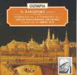 Cover for album: D. Kabalevsky /  Szeged Philharmonic Orchestra conducted by Ervin Acél – Symphonies 1 & 2(CD, Album)