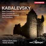 Cover for album: Kabalevsky / Kathryn Stott, BBC Philharmonic, Vassily Sinaisky – Piano Concerto No. 2, Piano Concerto No. 3, Colas Breugnon Overture, The Commedians(CD, Album)