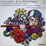Cover for album: C. Ph. E. Bach, Jean-Pierre Rampal, Kammerorchester „L'Oiseau-Lyre“, Louis De Froment – Flötenkonzerte A-moll Und G-dur
