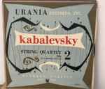 Cover for album: Kabalevsky, Naumann Quartet – String Quartet No. 2 In G Minor, Opus 44(LP)
