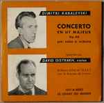 Cover for album: Dimitri Kabalevski, David Oistrakh – Concerto En Ut Majeur Op. 48 Pour Violon Et Orchestre(7