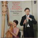 Cover for album: Rossini, Rust, Bochsa, C.Ph.E. Bach, Heinz Holliger, Ursula Holliger – Works For Oboe & Harp