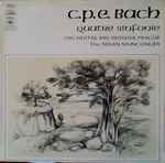 Cover for album: Carl Philipp Emanuel Bach, Ars Rediviva Prague, Milan Munclinger – Quatre Sinfonie(LP, Album, Stereo)