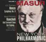 Cover for album: Kurt Masur at the New York Philharmonic - Henze, Kancheli – Henze: Symphony No. 9 · Kancheli: And Farewell Goes Out Sighing...(CD, Album)