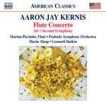 Cover for album: Aaron Jay Kernis - Marina Piccinini, Peabody Symphony Orchestra, Leonard Slatkin, Marin Alsop – Flute Concerto / Air / Symphony No. 2(CD, Album)