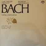 Cover for album: Carl Philipp Emanuel Bach, Wilhelm Friedemann Bach, Karel Špelina, Josef Hála, František Sláma – Viola Sonatas