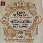Cover for album: C.P.E. Bach / J.C. Bach / Goldberg - Itzhak Perlman • Pinchas Zukerman, Timothy Eddy • Samuel Sanders (2) – Trio Sonatas