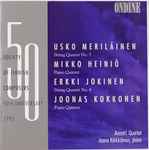 Cover for album: Usko Meriläinen, Mikko Heiniö, Erkki Jokinen, Joonas Kokkonen  - Avanti! Quartet, Jaana Kärkkäinen – Society Of Finnish Composers 50th Anniversary 1995 Vol. 1/3(CD, Stereo)