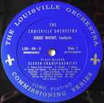 Cover for album: The Louisville Orchestra, Ernst Krenek / Roberto Caamaño – Eleven Transparencies / Magnificat, Op. 20(LP, Mono)