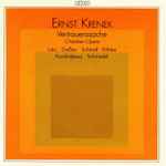 Cover for album: Ernst Krenek - Lukic, Dreßen, Schmidt, Köhlen, Kondratjewa, Schmiedel – Vertrauenssache - Chamber Opera(CD, Album)