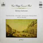 Cover for album: Carl Philipp Emanuel Bach, Kammerorchester »C. Ph. E. Bach« Der Deutschen Staatsoper Berlin, Hartmut Haenchen – Berliner Sinfonien