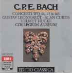 Cover for album: C.P.E. Bach, Gustav Leonhardt, Alan Curtis (2), Helmut Hucke, Collegium Aureum – Concerti WQ 46, 23 & 165