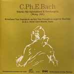 Cover for album: Kristiaan Van Ingelgem, Carl Philipp Emanuel Bach – Stücke Für Spieluhren & Drehorgeln(CD, )