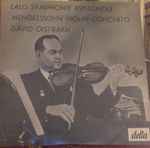 Cover for album: Lalo / Mendelssohn, David Oistrakh – Symphonie Espagnole / Violin Concerto(LP, Compilation)