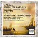 Cover for album: C. P. E. Bach - Freiburger Barockorchester, Andreas Staier, Hans-Peter Westermann, Thomas Hengelbrock – Hamburger Sinfonien WQ 182, 3 & 4 & 5 - Concerti WQ 165 & 43,4