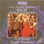 Cover for album: Carl Philipp Emanuel Bach, Paolo Pandolfo, Rinaldo Alessandrini – Sonate Per Viola Da Gamba E Basso Continuo