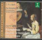 Cover for album: C.P.E. Bach, The Amsterdam Baroque Orchestra, Ton Koopman – 4 Symphonies Concerto for Harpsichord and Fortepiano(CD, Album)