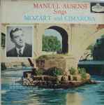 Cover for album: Manuel Ausensi, Mozart, Cimarosa, Gran Orquesta Sinfónica, R. Lamote de Grignon – Manuel Ausensi Sings Mozart And Cimarosa(LP, Stereo)