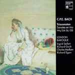 Cover for album: London Baroque, C.P.E. Bach – Triosonaten Wq 154-56, 158