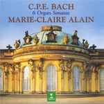 Cover for album: C.P.E. Bach, Marie-Claire Alain – 6 Organ Sonatas(CD, Album, Stereo)