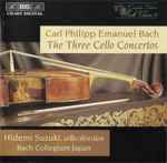 Cover for album: Carl Philipp Emanuel Bach, Hidemi Suzuki, Bach Collegium Japan – The Three Cello Concertos