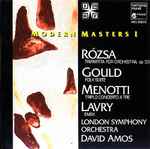 Cover for album: Rózsa, Gould, Menotti, Lavry, David Amos, London Symphony Orchestra – Modern Masters I