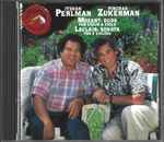 Cover for album: Itzhak Perlman, Pinchas Zukerman : Mozart / Leclair – Duos For Violin & Viola / Sonata For 2 Violins