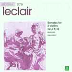Cover for album: Leclair, Chiara Banchini, John Holloway – Sonatas for 2 violins op3 & 12(2×CD, Stereo)