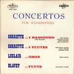 Cover for album: Jean-Marie Leclair, Michel Blavet, Michel Corrette – Concertos For Woodwinds(LP, Compilation)
