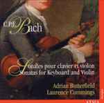 Cover for album: C.P.E Bach - Adrian Butterfield, Laurence Cummings – Sonatas For Keyboard And Violin(CD, Album)